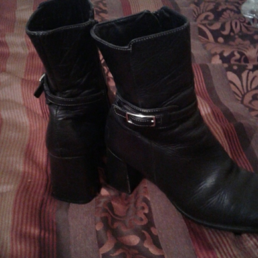 Coach booties black leather - Picture 7 of 7
